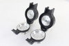 Wyatt Gatling #78470B+78471B - Flip Up Gas Cap Set Black