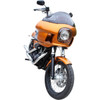 Klock Werks #KWW-02-0500 - Flare® Windshield - 9" - Dark Smoke - '85-'92 FXRP
