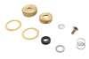 Wyatt Gatling #03-0005-BRASS - Petcock Shut Off Knob and Collar Set
