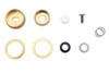 Wyatt Gatling #03-0005-BRASS - Petcock Shut Off Knob and Collar Set