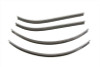 Wyatt Gatling #61802-42 - Mount Strips for Gas Tank Emblems Raw Steel