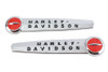 OE #61769-47T - OE Emblem Set with Black Lettering