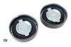 Wyatt Gatling #76063DB - Replica Eaton Style Gas Cap Set Vented Black