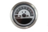 V-Twin #83138S - 3-5/8 inch Electronic Speedometer and Tachometer Silver