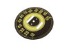 V-Twin #72983F - Olive Tin Speedometer Face