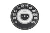V-Twin #90107 - Black Tin Speedometer Face