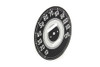 V-Twin #90107 - Black Tin Speedometer Face