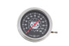 V-Twin #90110B - Speedometer with 2:1 Ratio and Red Needle