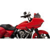 Klock Werks #KWW-01-0402 - Sport Flare® Windshield - 6" - Dark Smoke - '15-'25 FLTR