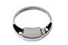 V-Twin #T21-6925 - Chrome 3.75 inch Speedometer Visor