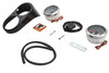 V-Twin - GPS Speedometer and Tachometer Dash Kit Black