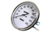 V-Twin #70848E - Replica 2:1 Speedometer with Black Needle