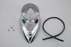 V-Twin - Chrome Cateye Dash Panel
