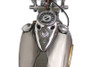 V-Twin - Chrome Cateye Dash Panel Kit with 2:1 Ratio Speedometer