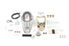 V-Twin - Chrome Three Light Dash Cover Kit with 2240:60 Ratio Speedom
