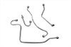 V-Twin #50219 - Panhead Oil Line Set Chrome