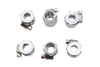 Wyatt Gatling #03-6203C - Hex Chrome Econo Seal Hose End
