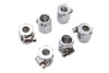 Wyatt Gatling #03-6203C - Hex Chrome Econo Seal Hose End