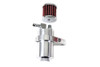 V-Twin - Polished Engine Breather Oil Collector