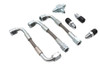 V-Twin #50226 - Bastardo Overhead Valve Oil Line Set Stainless Steel