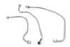 V-Twin #DUTY 50% - Chrome Oil Line Set
