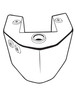 V-Twin - Rigid Frame Oil Tank Chrome