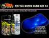 Rattle Bomb #RBKIT-BLU2 - Rattle Bomb Spray Kit Blue