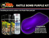 Rattle Bomb #RBKIT-PUR - Rattle Bomb Spray Kit Purple