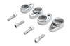 V-Twin - Tappet Block Cover Set Chrome