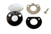 V-Twin #78110 - Chrome Fork Lock Cover