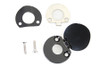 V-Twin #78110B - Black Fork Lock Cover