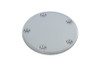 V-Twin - Smooth Flat Ignition System Cover 5-Hole Chrome