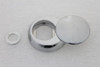 V-Twin #78109 - Chrome Tour-Pak Lock Cover