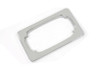 V-Twin #28-6082 - License Plate Frame Thorn Style Chrome Billet