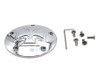 V-Twin #30-0192 - Red Baron Cross Ignition System Cover 5-Hole Chrome
