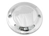 V-Twin #77622 - Chrome 2-Hole Smooth Ignition System Cover