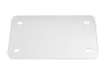 V-Twin #19492 - License Plate Frame Backing Plate Chrome Smooth Style