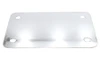 V-Twin #19492 - License Plate Frame Backing Plate Chrome Smooth Style