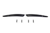 V-Twin #78170B - Black Split Windshield Trim Set