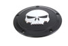 V-Twin #78285B - Black 5 Hole Skull Derby Cover
