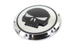 V-Twin #78286 - Chrome 6 Hole Skull Derby Cover