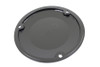 V-Twin #78287B - Black 3 Hole Skull Derby Cover