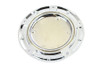 V-Twin #78288 - Chrome 5 Hole Skull Derby Cover