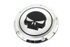V-Twin #78288 - Chrome 5 Hole Skull Derby Cover
