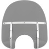 Memphis Shades #MEM32112 - Fats Windshield - 17" - Headlight - Black Smoke