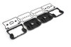 V-Twin #33-0090MBTD - Top Rocker Box Cover and D-Ring Kit Black
