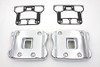 V-Twin #63403A - Rocker Box Cover Kit Chrome