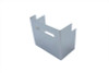 V-Twin #13103 - Chrome Battery Side Cover with Single Slot View Hole