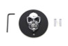 V-Twin #30-0186BC - Black Skull Style Point Cover