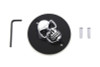 V-Twin #30-0186BC - Black Skull Style Point Cover